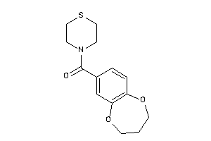 3,4-dihydro-2H-1,5-benzodioxepin-7-yl(thiomorpholino)methanone