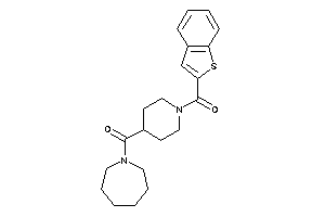 Azepan-1-yl-[1-(benzothiophene-2-carbonyl)-4-piperidyl]methanone