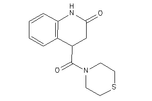 4-(thiomorpholine-4-carbonyl)-3,4-dihydrocarbostyril