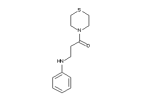 3-anilino-1-thiomorpholino-propan-1-one