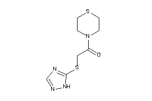 1-thiomorpholino-2-(1H-1,2,4-triazol-5-ylthio)ethanone