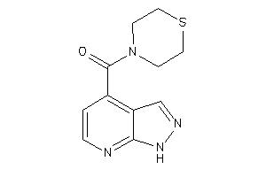 1H-pyrazolo[3,4-b]pyridin-4-yl(thiomorpholino)methanone