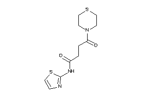 4-keto-N-thiazol-2-yl-4-thiomorpholino-butyramide