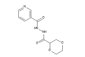 Image of N'-(1,4-dioxane-2-carbonyl)nicotinohydrazide