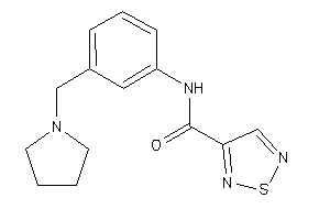 N-[3-(pyrrolidinomethyl)phenyl]-1,2,5-thiadiazole-3-carboxamide