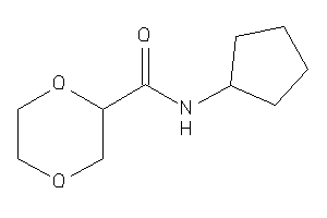 N-cyclopentyl-1,4-dioxane-2-carboxamide