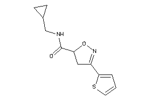 N-(cyclopropylmethyl)-3-(2-thienyl)-2-isoxazoline-5-carboxamide