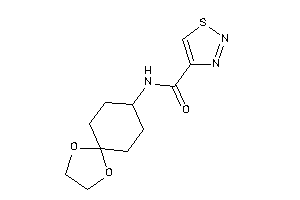 N-(1,4-dioxaspiro[4.5]decan-8-yl)thiadiazole-4-carboxamide