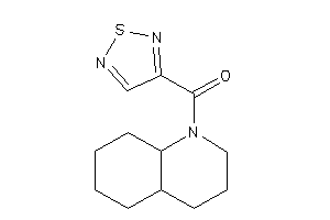 3,4,4a,5,6,7,8,8a-octahydro-2H-quinolin-1-yl(1,2,5-thiadiazol-3-yl)methanone