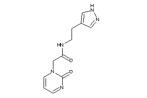 2-(2-ketopyrimidin-1-yl)-N-[2-(1H-pyrazol-4-yl)ethyl]acetamide