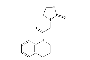 3-[2-(3,4-dihydro-2H-quinolin-1-yl)-2-keto-ethyl]thiazolidin-2-one