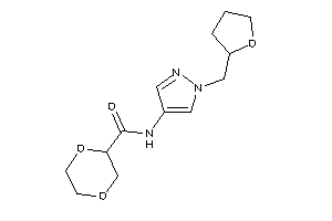 Image of N-[1-(tetrahydrofurfuryl)pyrazol-4-yl]-1,4-dioxane-2-carboxamide