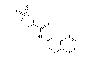 1,1-diketo-N-quinoxalin-6-yl-thiolane-3-carboxamide