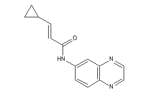 3-cyclopropyl-N-quinoxalin-6-yl-acrylamide