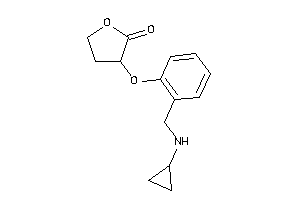 3-[2-[(cyclopropylamino)methyl]phenoxy]tetrahydrofuran-2-one