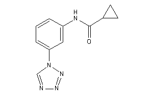 N-[3-(tetrazol-1-yl)phenyl]cyclopropanecarboxamide