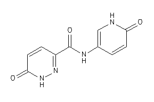 6-keto-N-(6-keto-1H-pyridin-3-yl)-1H-pyridazine-3-carboxamide