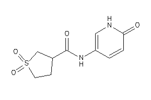 1,1-diketo-N-(6-keto-1H-pyridin-3-yl)thiolane-3-carboxamide