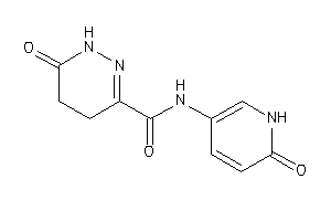 6-keto-N-(6-keto-1H-pyridin-3-yl)-4,5-dihydro-1H-pyridazine-3-carboxamide