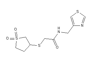 2-[(1,1-diketothiolan-3-yl)thio]-N-(thiazol-4-ylmethyl)acetamide