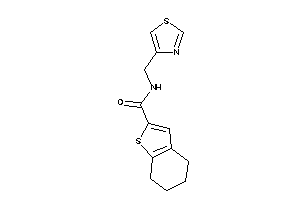 N-(thiazol-4-ylmethyl)-4,5,6,7-tetrahydrobenzothiophene-2-carboxamide