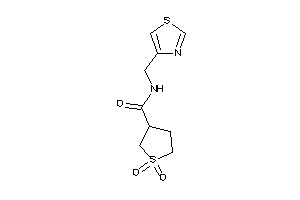 1,1-diketo-N-(thiazol-4-ylmethyl)thiolane-3-carboxamide