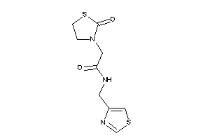 2-(2-ketothiazolidin-3-yl)-N-(thiazol-4-ylmethyl)acetamide