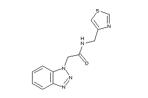 2-(benzotriazol-1-yl)-N-(thiazol-4-ylmethyl)acetamide