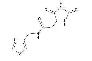 2-(2,5-diketoimidazolidin-4-yl)-N-(thiazol-4-ylmethyl)acetamide