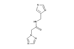 N-(thiazol-4-ylmethyl)-2-(1,2,4-triazol-1-yl)acetamide