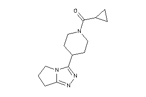 Cyclopropyl-[4-(6,7-dihydro-5H-pyrrolo[2,1-c][1,2,4]triazol-3-yl)piperidino]methanone