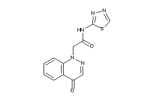 Image of 2-(4-ketocinnolin-1-yl)-N-(1,3,4-thiadiazol-2-yl)acetamide