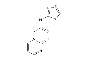 2-(2-ketopyrimidin-1-yl)-N-(1,3,4-thiadiazol-2-yl)acetamide