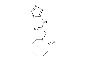 2-(2-ketoazocan-1-yl)-N-(1,3,4-thiadiazol-2-yl)acetamide
