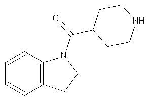 Indolin-1-yl(4-piperidyl)methanone