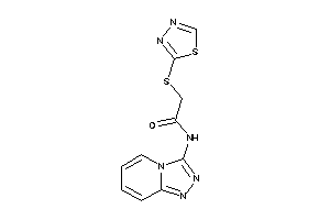 2-(1,3,4-thiadiazol-2-ylthio)-N-([1,2,4]triazolo[4,3-a]pyridin-3-yl)acetamide