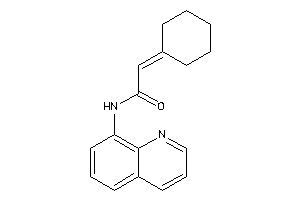 2-cyclohexylidene-N-(8-quinolyl)acetamide