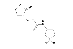 N-(1,1-diketothiolan-3-yl)-3-(2-ketooxazolidin-3-yl)propionamide