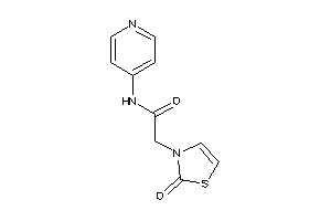 2-(2-keto-4-thiazolin-3-yl)-N-(4-pyridyl)acetamide