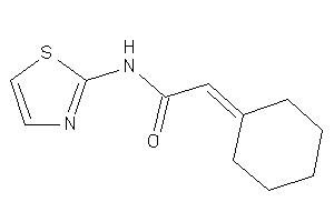 2-cyclohexylidene-N-thiazol-2-yl-acetamide