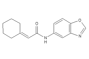 N-(1,3-benzoxazol-5-yl)-2-cyclohexylidene-acetamide