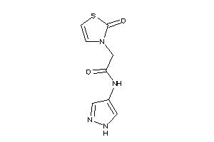 2-(2-keto-4-thiazolin-3-yl)-N-(1H-pyrazol-4-yl)acetamide