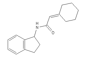 2-cyclohexylidene-N-indan-1-yl-acetamide