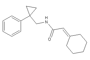 2-cyclohexylidene-N-[(1-phenylcyclopropyl)methyl]acetamide