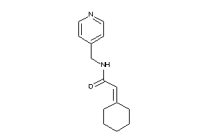 2-cyclohexylidene-N-(4-pyridylmethyl)acetamide