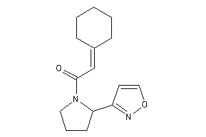 2-cyclohexylidene-1-(2-isoxazol-3-ylpyrrolidino)ethanone