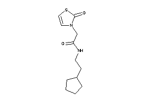 N-(2-cyclopentylethyl)-2-(2-keto-4-thiazolin-3-yl)acetamide