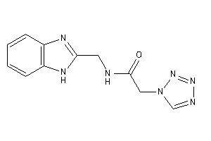 N-(1H-benzimidazol-2-ylmethyl)-2-(tetrazol-1-yl)acetamide