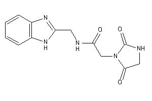 N-(1H-benzimidazol-2-ylmethyl)-2-(2,5-diketoimidazolidin-1-yl)acetamide