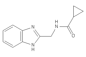 N-(1H-benzimidazol-2-ylmethyl)cyclopropanecarboxamide